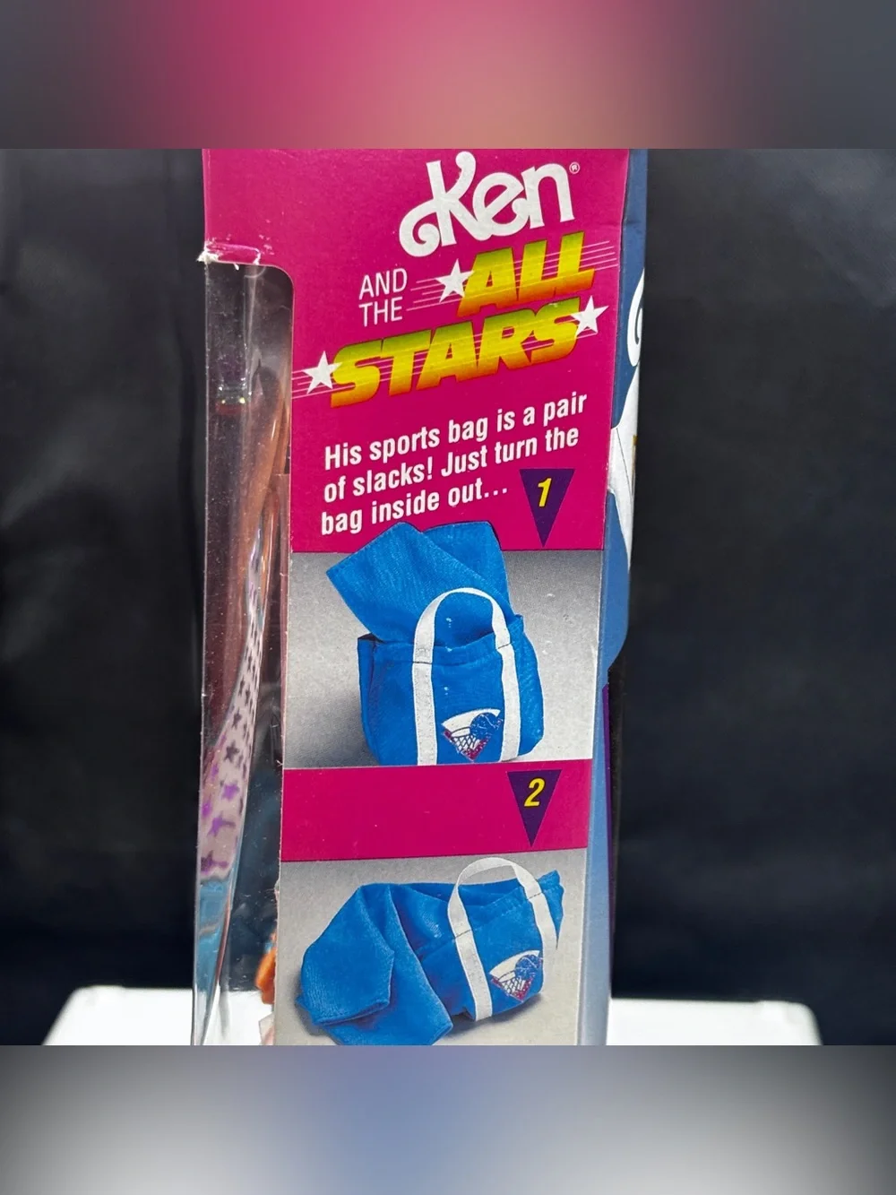 Barbie's Ken and the All-Stars Doll Basketball Gear Mattel 1989